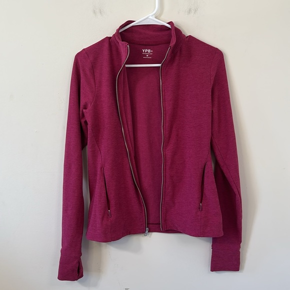 Abercrombie & Fitch YPB EverydaySOFT Full-Zip Deep Red Size Medium - Picture 5 of 9
